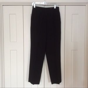 Talbots Black Lined Dress Pants - Size 8